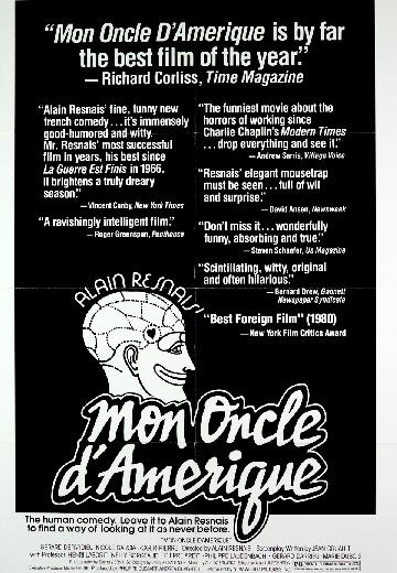Mon Oncle d'Amerique poster
